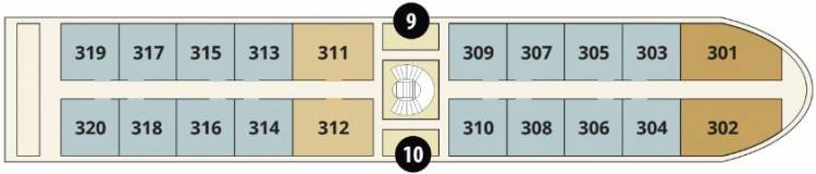 Plan de  Orchid Deck 