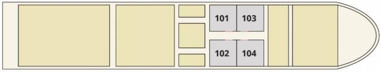 Plan de  Jasmine Deck 