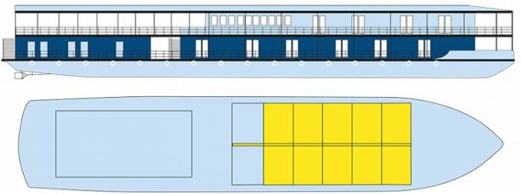 Plan de  Main Deck 