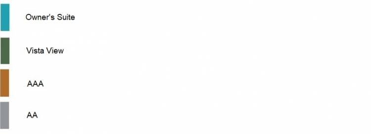 Plan de  Stateroom Categories 