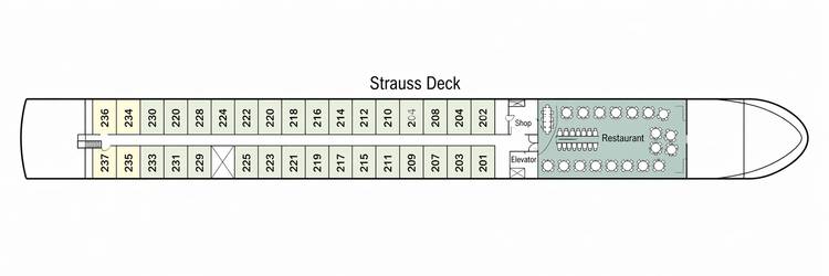 Plan de  Strauss Deck 