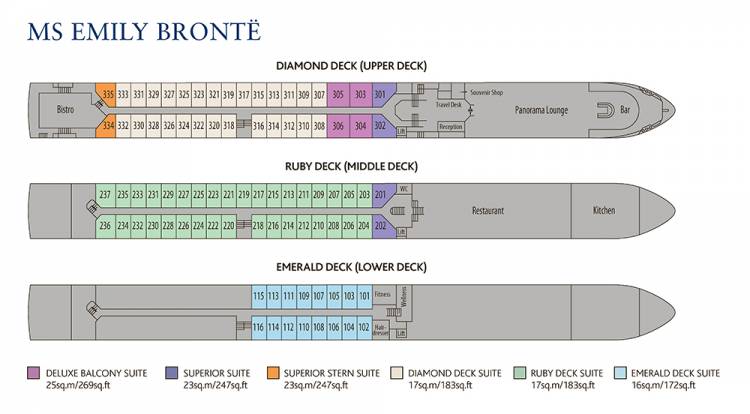  Deck  plan