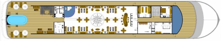  Sun Deck  plan