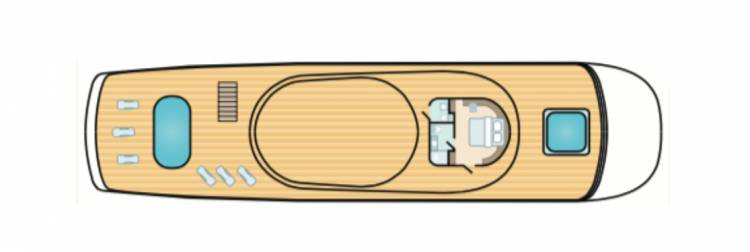  Sun Deck  plan