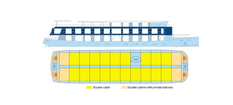  Upper Deck -plan