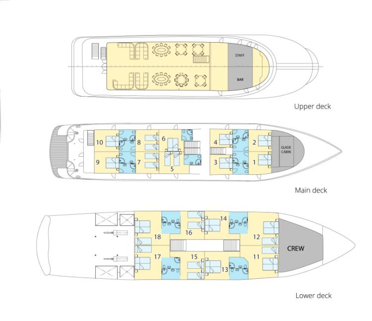  Deck plan  plan