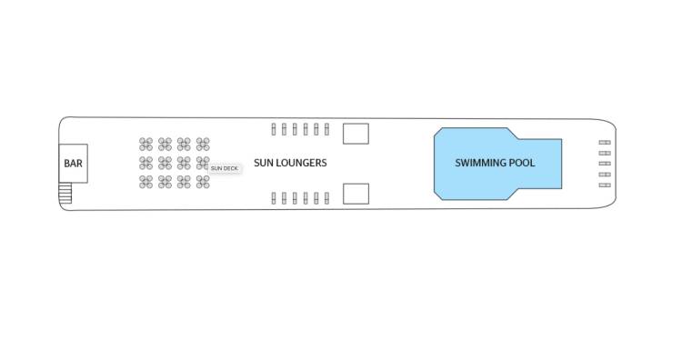  Sun Deck  plan