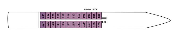  Haydn Deck  plan