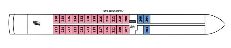  Strauss Deck  plan