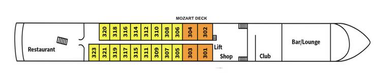  Mozart Deck  plan