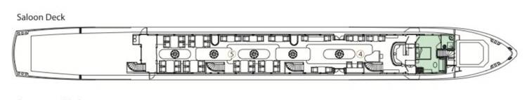  Saloon Deck  plan