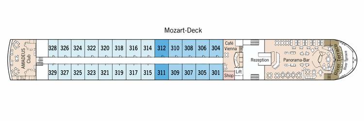  Mozart Deck  Plan