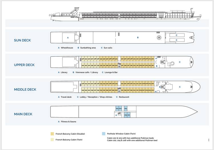  Deck Plan  Plan