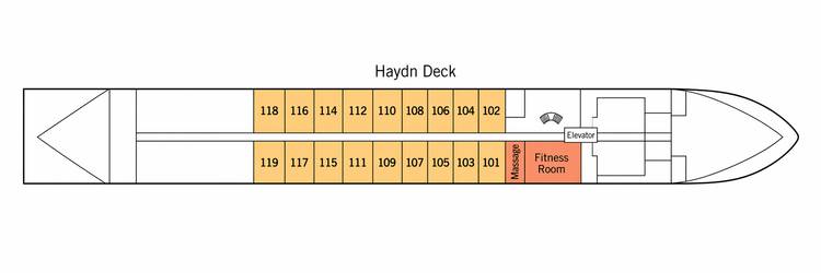 Plan de  Haydn Deck 