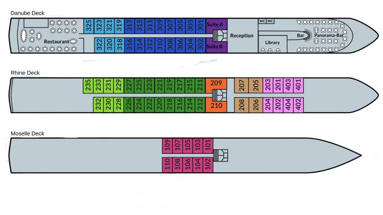  Deck  plan