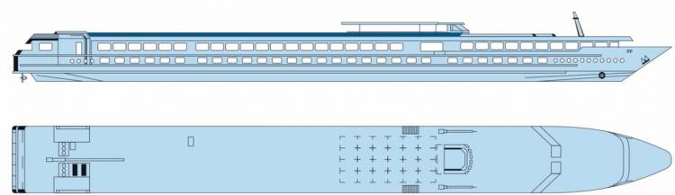  Sun Deck  plan