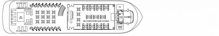  Sun Deck  plan