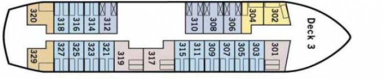  Upper Deck -plan