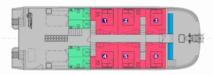  Main Deck  plan
