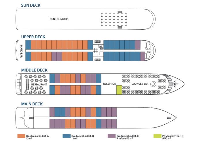  Deck  plan