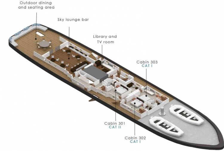  Forecastle Deck  plan
