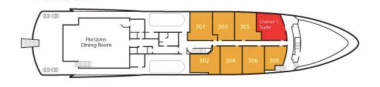 Horizon's Deck  plan