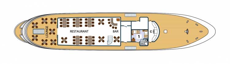  Upper Deck -plan