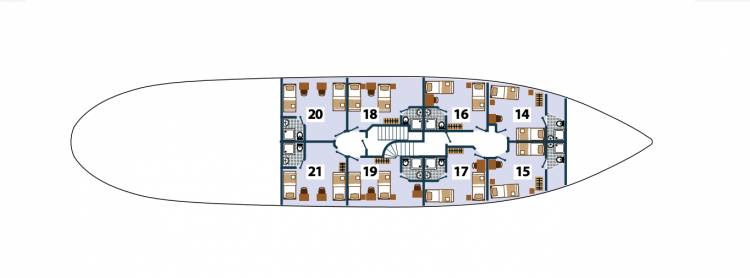  Lower Deck -plan
